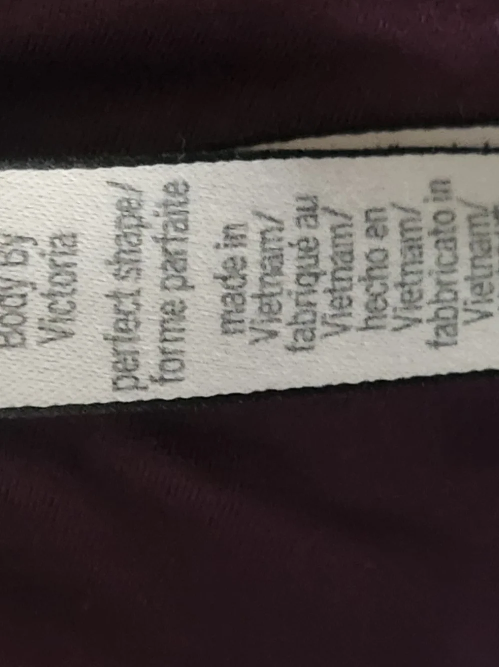 Victoria's Secret Plum Underwire T-Shirt Bra